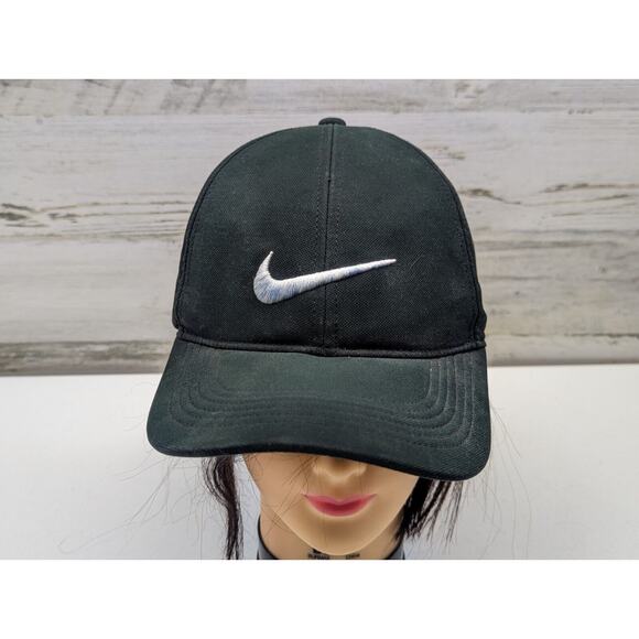 Nike Other - Nike Golf Black Legacy 91 Dri Fit Hot Weather Polyester Baseball Cap Adult OSFA